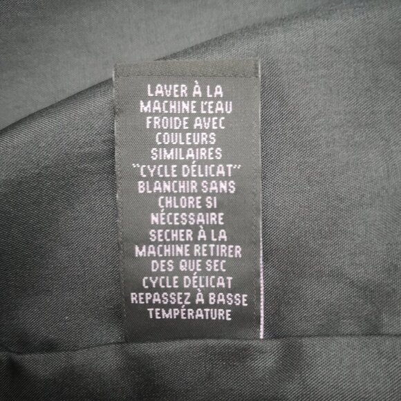 Investments Petites Ladies Size 16P Black & Ivory Pattern Fully Lined Blazer - Picture 5 of 9